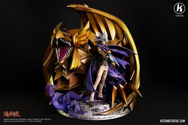 【預定】妖狐社 Kitsune Statue 《遊戲王》馬利克&拉的翼神龍 