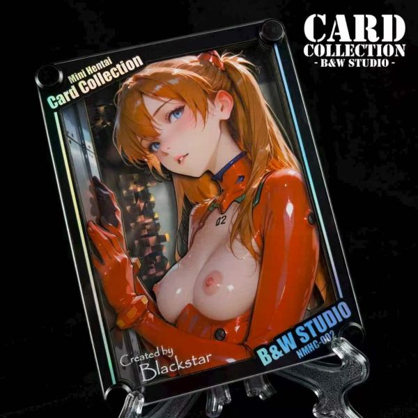 【海外代購】黑白畫映 B&W B&W Card Collection Asuka 明日香（裏） NMHC-002 