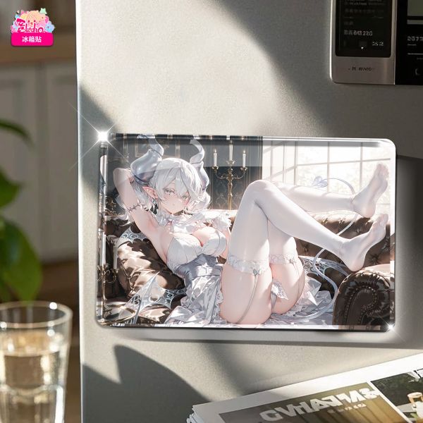 【海外代購】阿喵畫社 白絲 銀色之城拉比林斯 8k主題高清裝飾畫 