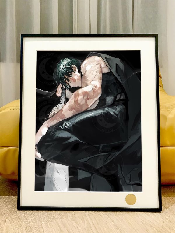 【海外代購】星空 《禪院真希》咒術回戰五悟甚爾天與暴君Maki禪院直哉乙骨憂太裝飾畫 