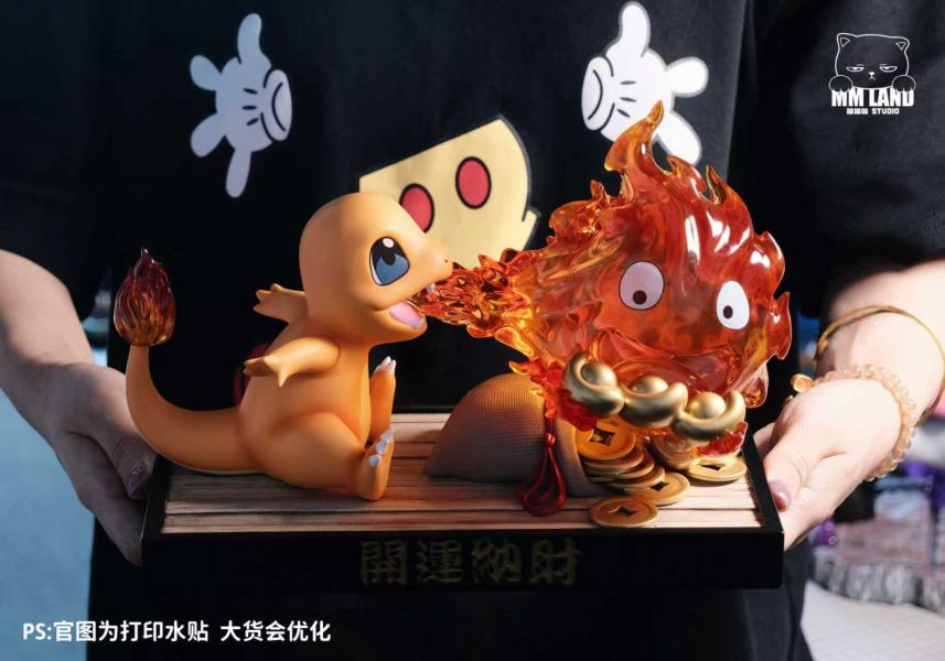 【預定】喵喵島 MMLAND 小火龍卡西法夢幻聯動 