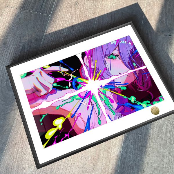 【海外代購】皇呱 《電鋸人蕾塞》 電鋸人鏈鋸人蕾塞電次瑪奇瑪波奇塔帕瓦早川秋週邊裝飾畫 