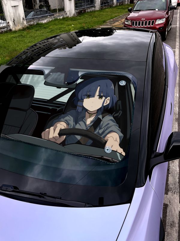 【海外代購】千鳥社  《汽車前擋遮陽－結束樂團》夏季汽車遮陽防曬前擋開車二次元孤獨搖滾結束樂團後藤獨喜多山田涼虹夏 