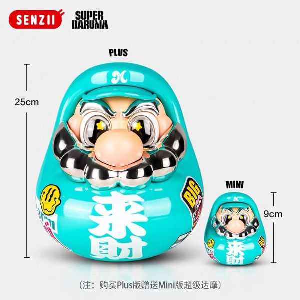 【海外代購】SENZII千記商行 超級達摩SuperDaruma 超級達摩《來財》 
