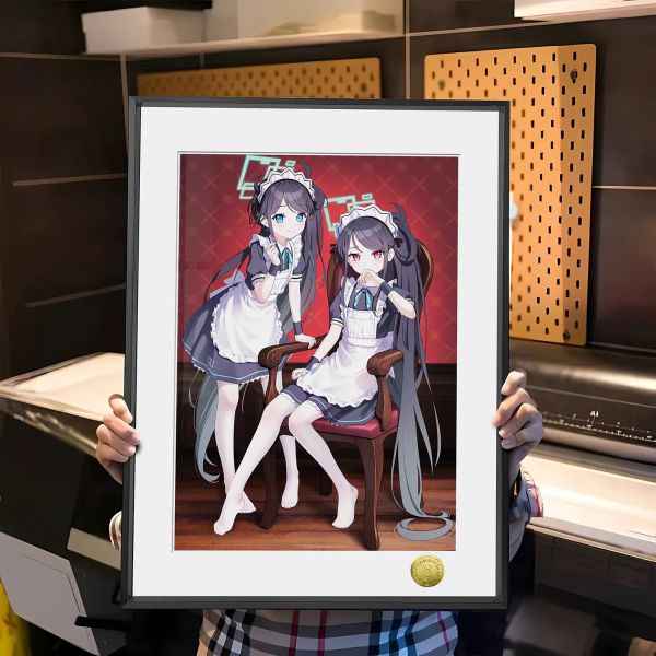 【海外代購】皇呱《女僕天童愛麗絲》蔚藍檔案KEY同人周邊裝飾畫 午睡毯 地毯 