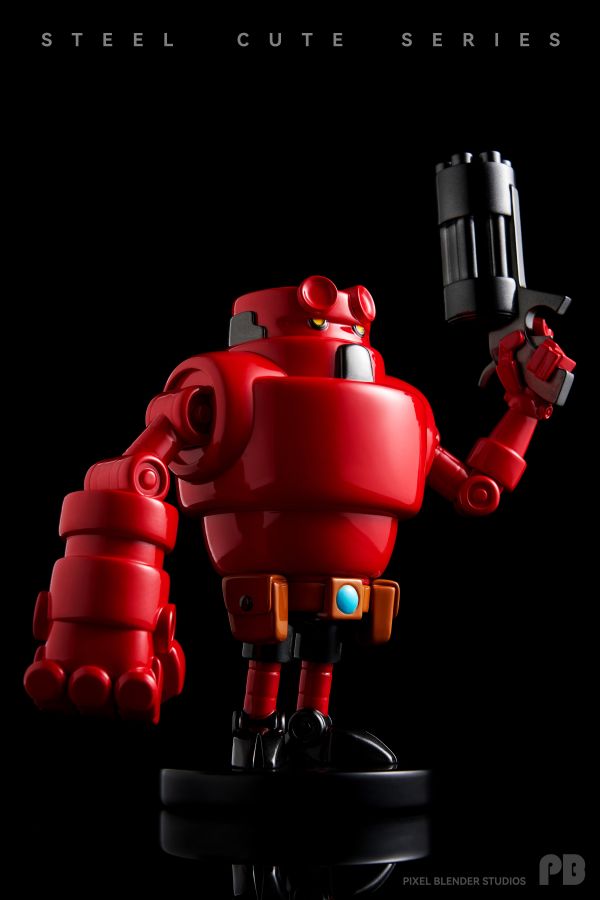 【預定】Pixel blender PB工作室 steel cute series 01- Steelhellboy（鋼鐵萌新系列第一彈- Steelhellboy） 