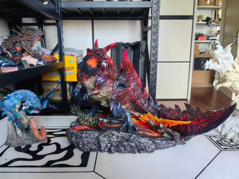 【海外現貨-稀有貨釋出僅1套】龍之邊境 魔物獵人 燼滅刃斬龍 