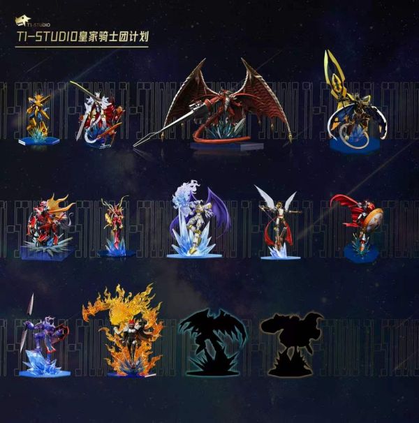 【預定】T1 數碼精靈-皇家騎士共鳴系列 頑固獸 