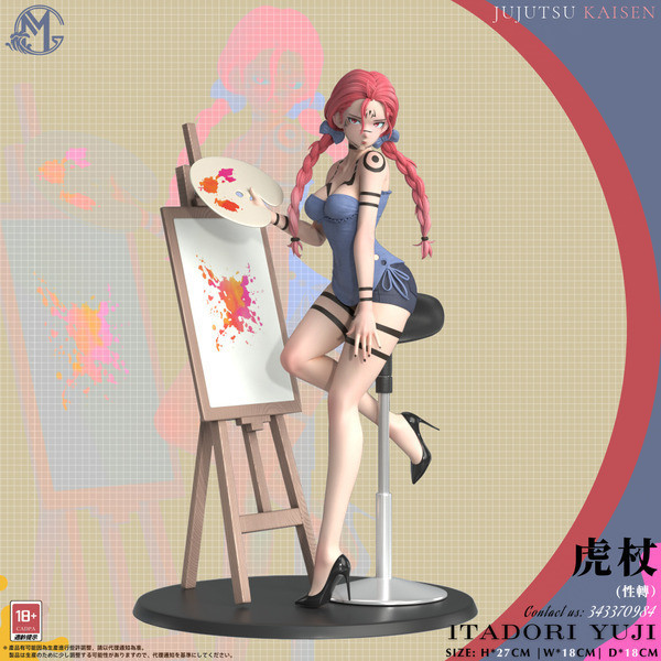 【預定】GM 性轉系列第一彈 虎杖悠仁 