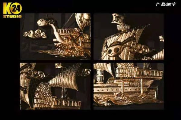 【海外代購】24K 真 黃金梅麗號 3D壁掛相框 