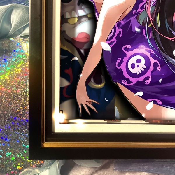 【海外代購】阿喵畫社 女帝立體畫 全新疊層立體畫 
