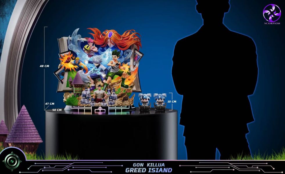 【預定】Scorpion 赤蠍 全職獵人 Hunter x Hunter 貪婪島 小傑 & 奇犽 