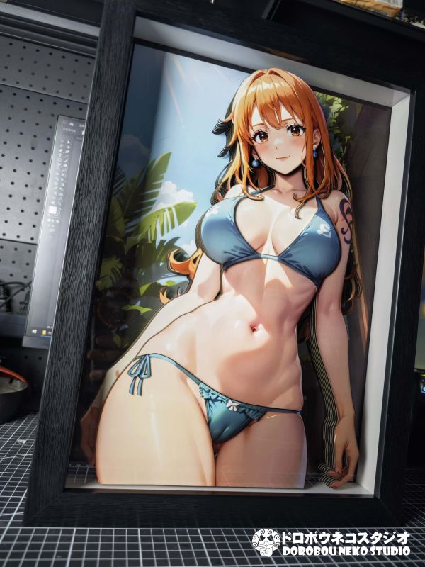【海外代購】泥棒貓 DSMG-071 娜美 立體裝飾畫 