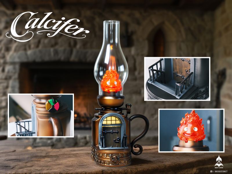 【預定】玖柒 NINETY SEVEN 復古檯燈卡西法 CALCIFER 