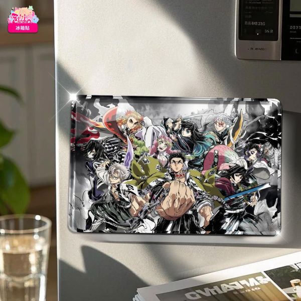 【海外代購】阿喵畫社 鬼滅之刃水墨風九柱合集 8k超大超清裝飾畫 滑鼠墊 午睡毛毯 床頭地墊  冰箱貼 