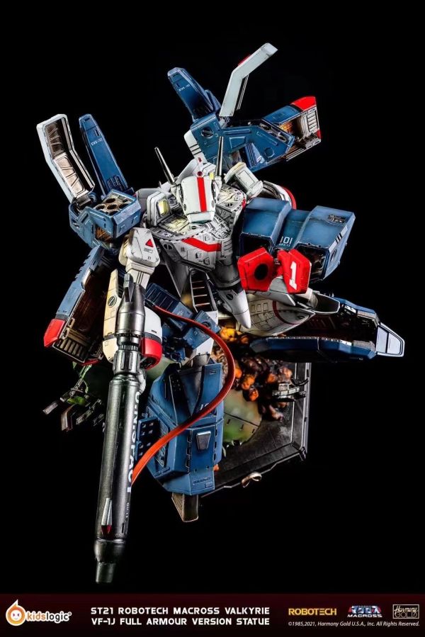 【海外代購】Kidslogic 太空堡壘VF 1J 戰鬥機甲 