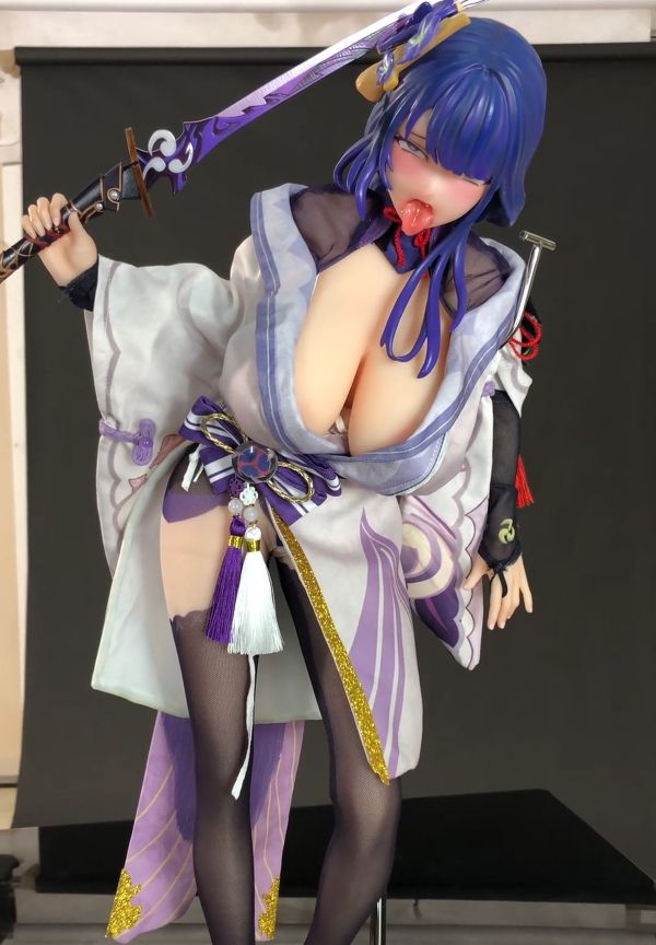 【預定】禦宅 雷電 可動矽膠人形玩偶 