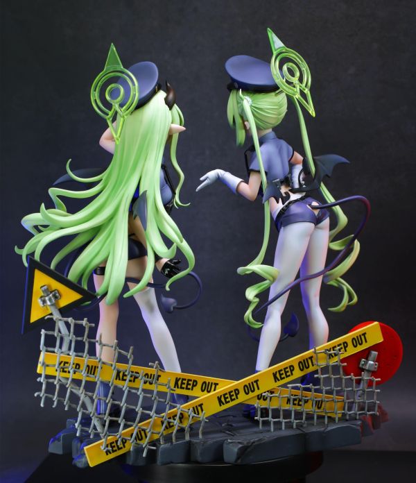 【預定】伍拾三×miwu 光望雙子 碧藍檔案 