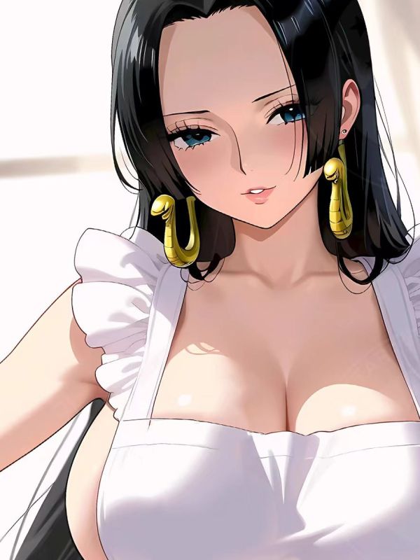【海外代購】星空 《女僕漢庫克》Hancock海賊王蛇姬女帝onepiece九蛇島裝飾畫 