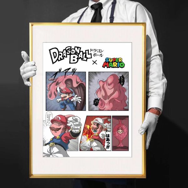 【海外代購】【38*53CM】千鳥社 馬里奧佈歐龍珠超級瑪麗 