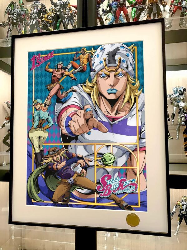 【海外代購】星空《JOJO彪馬野郎》JOJO的奇妙冒險裝飾畫 