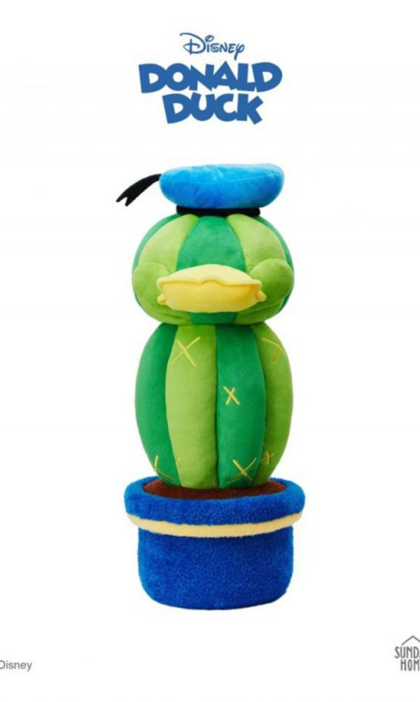【海外代購】【50CM】SUNDAY HOME 抱抱仙人掌 Mickey Donald Duck 01 