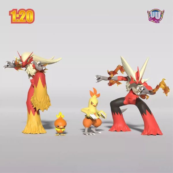 【預定】UU 1/20火焰雞組 mega火焰雞 