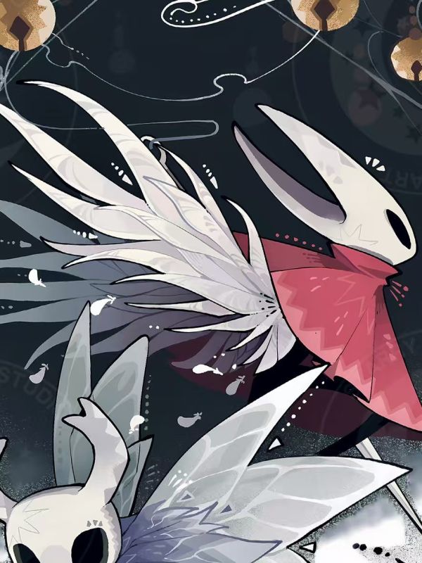 【海外代購】星空 《空洞騎士》Silksong大黃蜂絲之歌The Hollow Knight裝飾畫 
