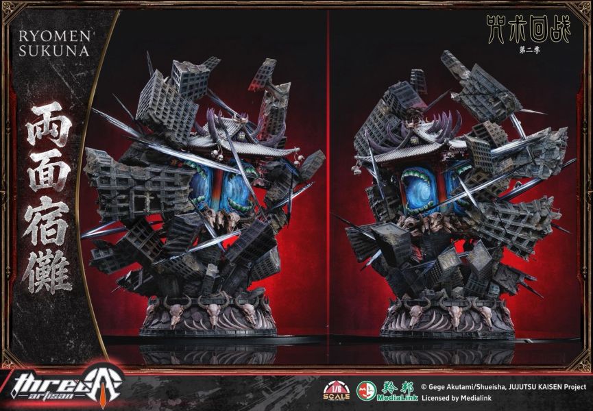 『額滿截單-爆款預定』ThreeArtisan 正版授權《咒術迴戰2 》兩面宿儺 領域展開 伏魔御廚子 