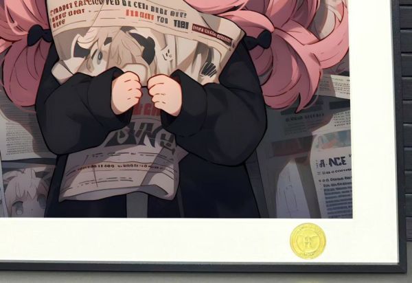 【海外代購】H2 《阿尼亞》間諜過家家SPYxFAMILY約爾福傑黃昏裝飾畫 