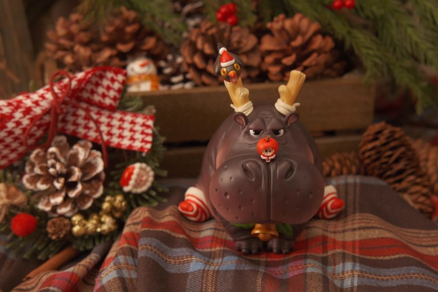 【預定】博物誌 2025聖誕節限定藏狐藍腳鳥灰鸚鵡巨人守宮河馬袋熊 