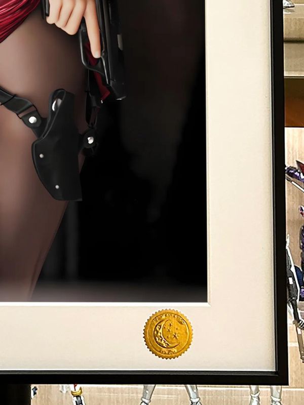 【海外代購】星空《艾達王》Ada Wong生化危機9安魂曲裝飾畫 