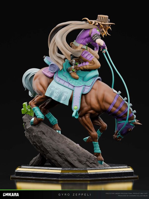 【預定】力量CHIKARA JOJO的奇妙冒險第七部 飆馬野郎 傑洛·齊貝林 