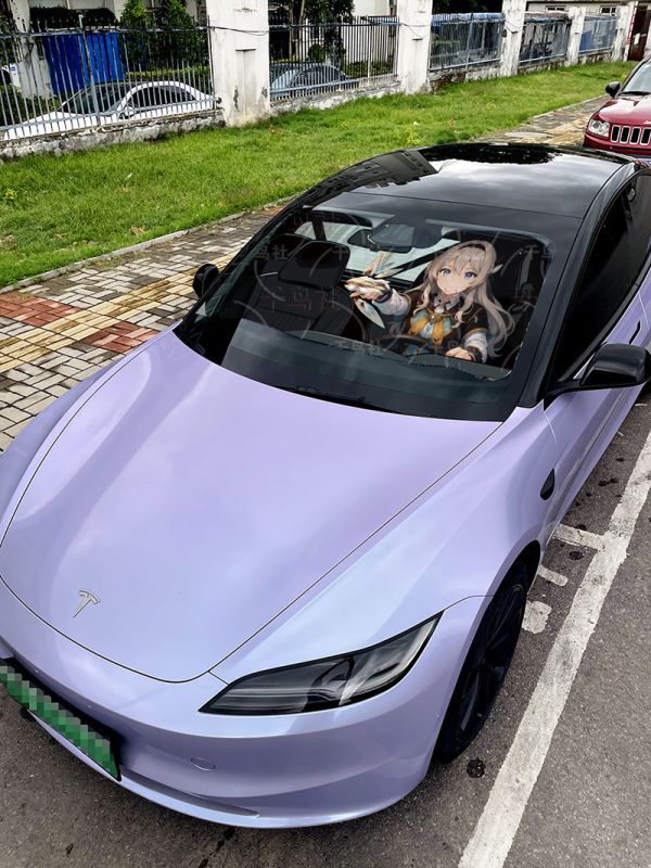【海外代購】千鳥社 《汽車前擋遮陽－流螢 薩姆》夏季汽車遮陽防曬前擋開車二次元流螢薩姆崩壞星穹鐵道 