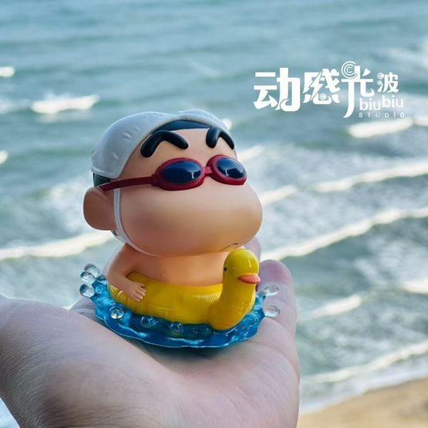 【預定】動感光波 冰箱貼系列第一彈 泳圈小新 