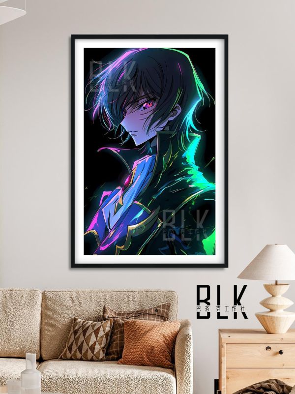 【海外代購】巴洛克 《閃光魯魯修》Code Geass 反抗的魯路修魔神魯魯修動畫裝飾 