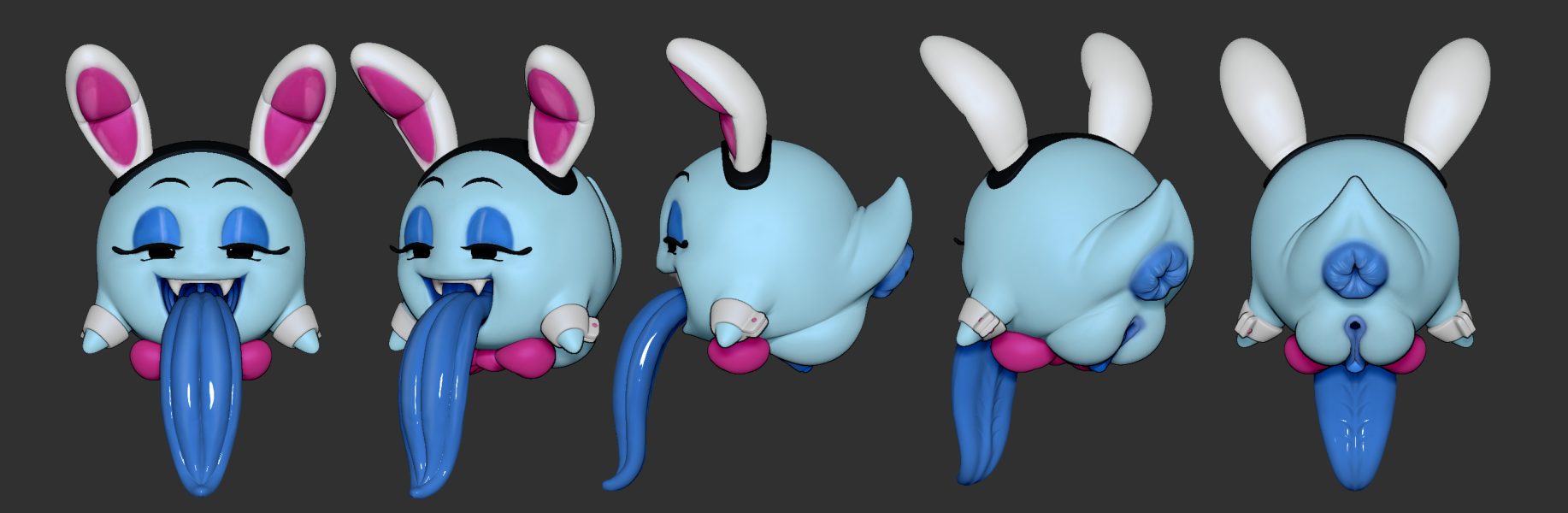 【R18-預定】靈魔 兔兒幽靈玩偶 