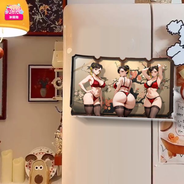 【海外代購】阿喵畫社 動漫冰箱貼第四十一彈 大號橫款壓克力磁吸冰箱貼 