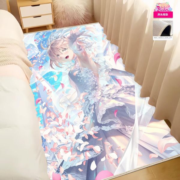 【海外代購】阿喵畫社 花海 婚紗沖田總司 fate新品8k主題高清裝飾畫 午睡毛毯 床頭地墊 冰箱貼 