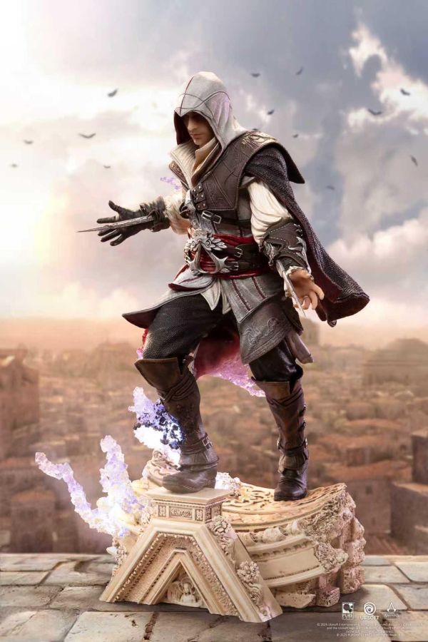 【海外代購】PureArts ANIMUS EZIO 1/8 SCALE PVC STATUE 《刺客教條》艾吉歐 1/8 發光 