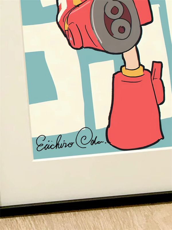 【海外代購】星空 蛋頭島路飛 五檔尼卡 裝飾畫 