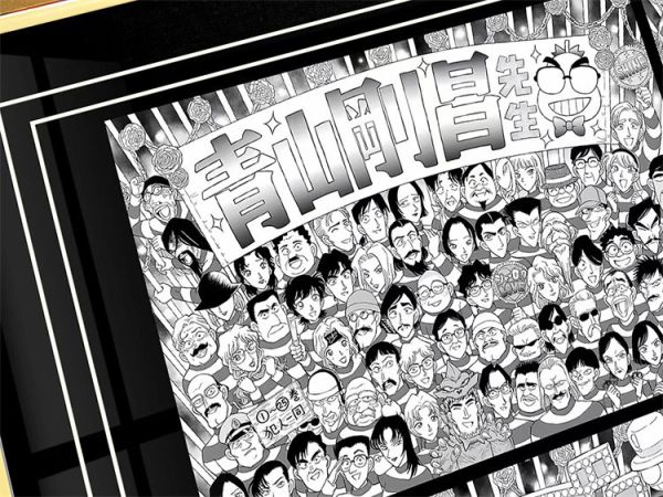 【海外代購】千鳥社 名偵探柯南30週年壞人全家福 裝飾畫01 