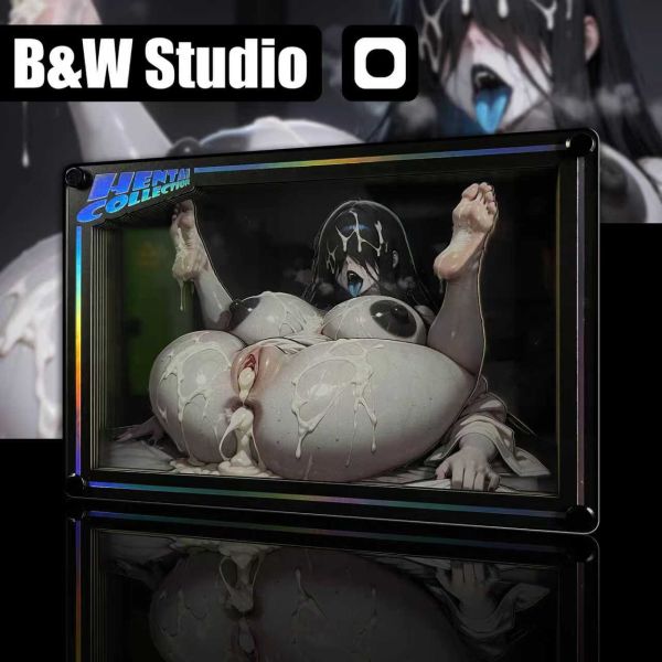 【海外代購】黑白畫映 B&W AI Creator 系列桌面裝飾卡磚 第一彈 貞子 Yamamura Sadako 