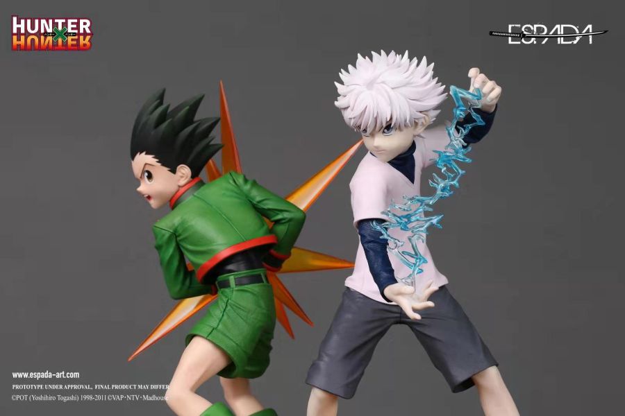 【海外代購】Espada Art 全職獵人 小傑與奇犽 