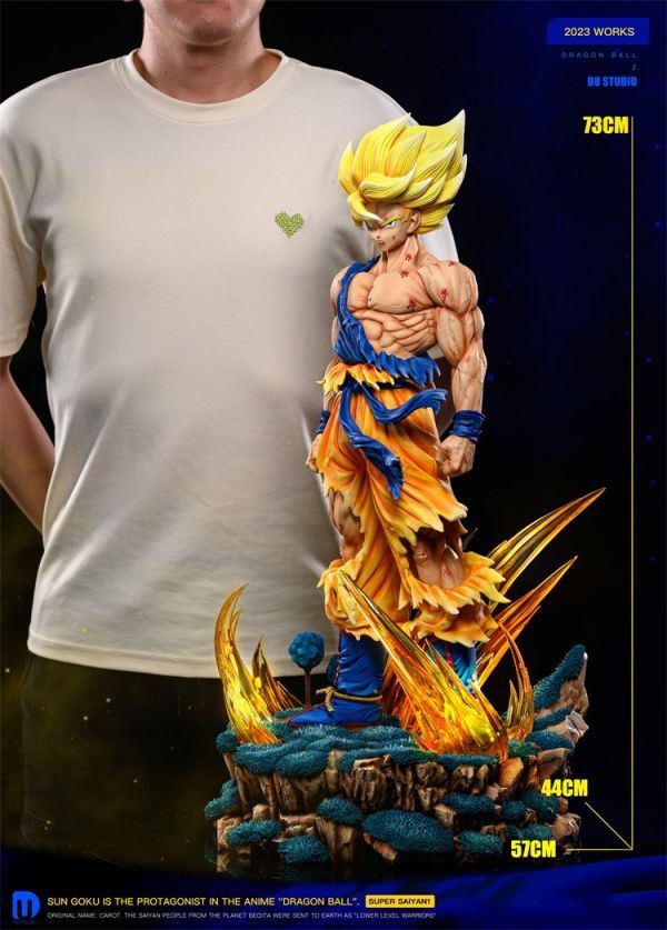 【海外代購】Du 初登場 超級撒亞人 孫悟空 