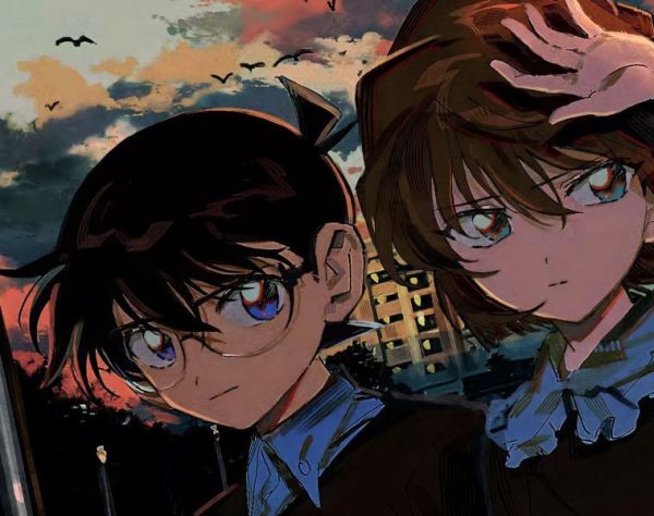 【海外代購】H2 《晚風柯哀》名偵探柯南灰原哀裝飾畫 