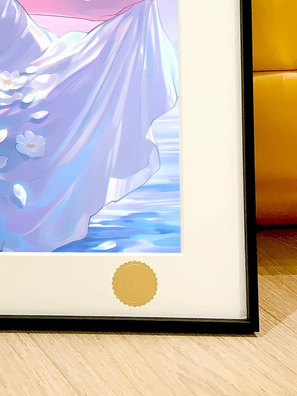 【海外代購】星空 《謝幕蕾塞》電鋸人Reze裝飾畫 