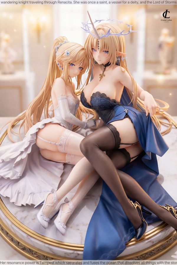 【預定】Crystal Louts CL 卡提希婭，大小卡雙人組 