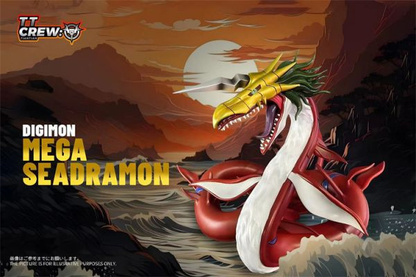 【預定】TT 甜甜 數碼寶貝吸血魔獸軍團－超海龍獸/惡海龍獸 