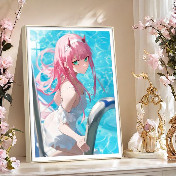 【海外代購】阿喵畫社 泳池 零二 超大超清裝飾畫 